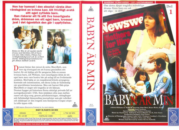 140045 BABYN ÄR MIN DEL 1 (VHS)